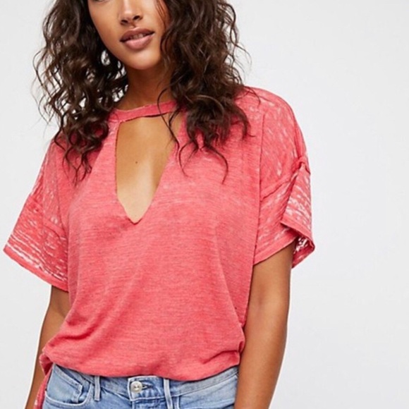Free People Tops - We The Free / Free People Jordan Cutout Tee